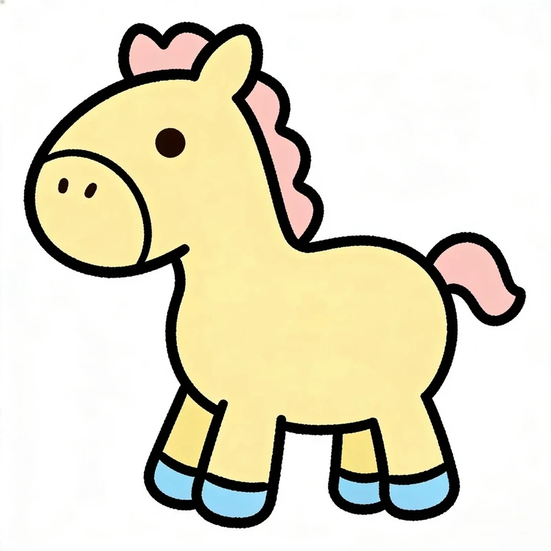 Biểu cảm siêu lầy từ ngựa chibi biểu cảm cực hài