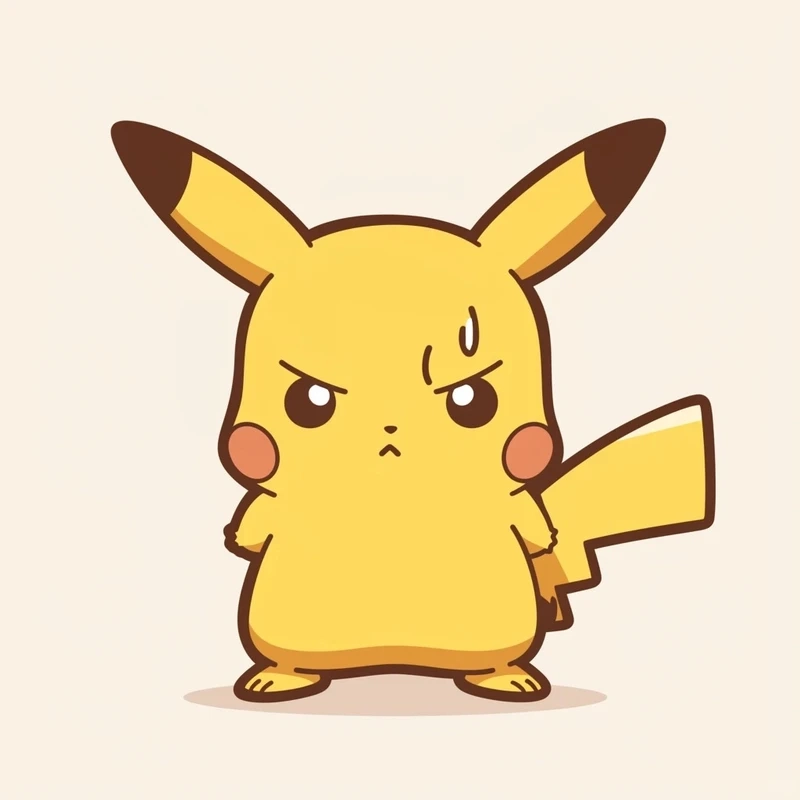 Hình ảnh ông pikachu phiên bản meme cực hài hước