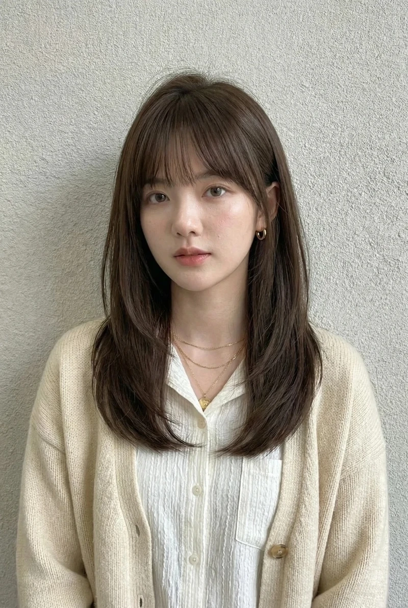 Nổi bật giữa đám đông với tóc nâu khói trầm nổi bật