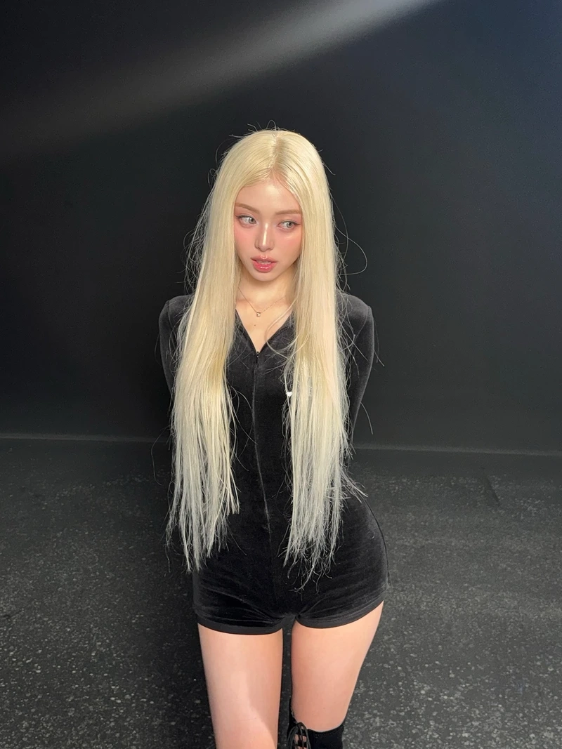 Dịu dàng với yuna tóc dài siêu nữ tính